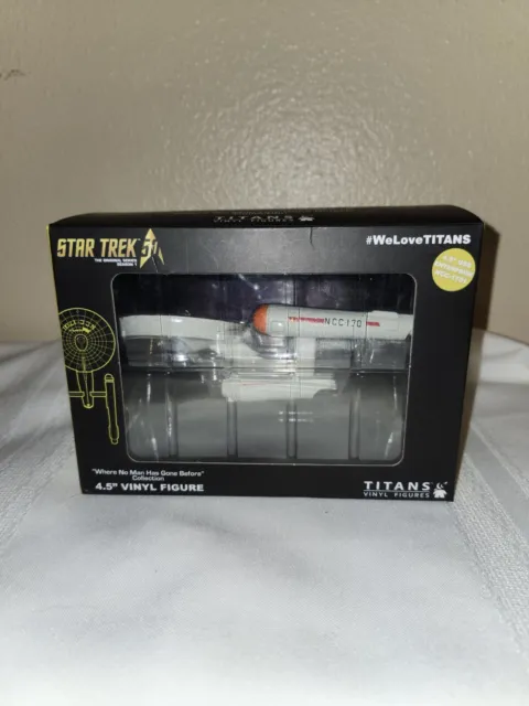 STAR TREK USS Enterprise Titan 4.5" Vinyl Figure 2016 50th Anniversary NCC-1701