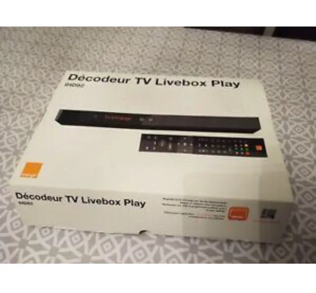 Décodeur TV Livebox Play IHD92 Orange avec sa Télécommande - Livraison Express