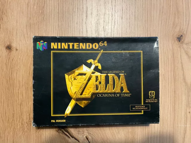 The Legend of Zelda Ocarina Of Time N64 OVP ( ohne Anleitung )