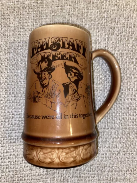 Falstaff Beer Ceramic Stein "National Tavern Month" May 1973 Ceramic South Omaha