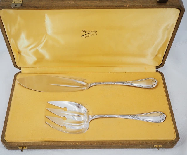 5 couteaux à poisson Christofle ruban - Arts de la table