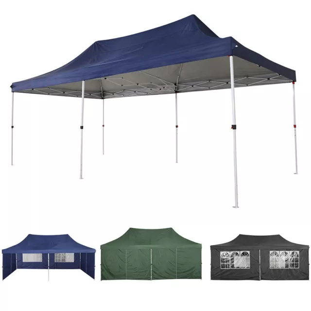 Pavillon Festzelt Picknicks Partyzelt Wasserdicht Gartenpavillon 3x6M Pavillon