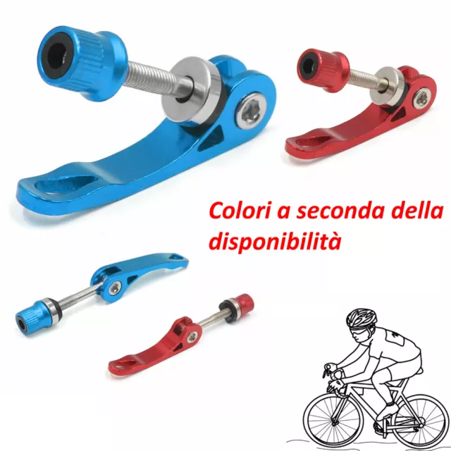 Sgancio rapido sellino bici sport ciclismo reggi alluminio regolabile morsetto