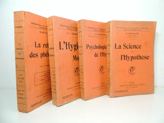 Lot de livres Psychologie - Relativité - Sciences - Hygiène