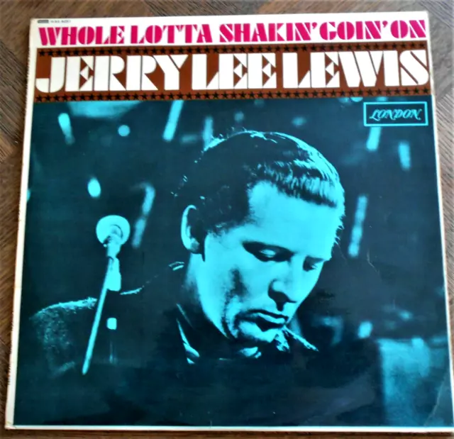 Disque vinyle LP 33t/30cm - Jerry Lee Lewis-Whole lotta shakin' goin' on   D067