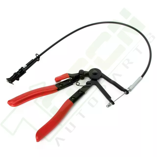 Long Reach Flexible Wire Hose Clamp Pliers Car Fuel Oil Water Pipe Repair Tools 2