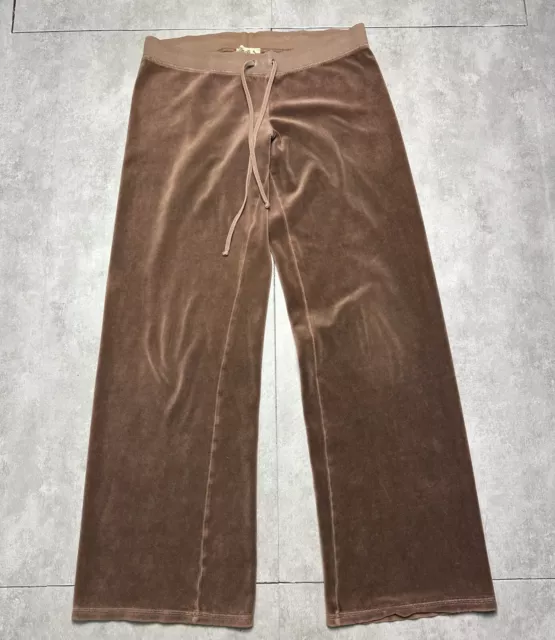 VTG JUICY COUTURE Velour Tracksuit Set Women Large Top Medium Pants ...