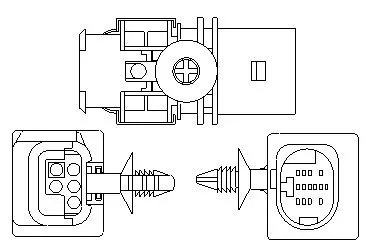 MAGNETI MARELLI 466016355177 Lambda Sensor for FORD,HYUNDAI,KIA,LAND ROVER,MERCE