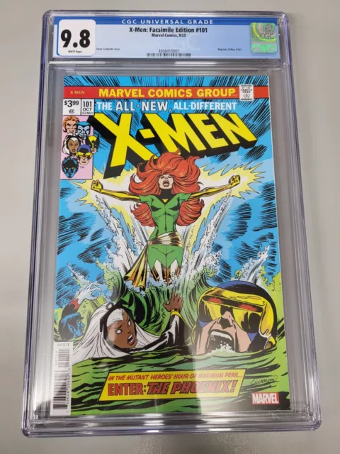 X-Men #101 CGC 9.8 Facsimile Edition 1st app. Phoenix  Reprints 101 Marvel Comic