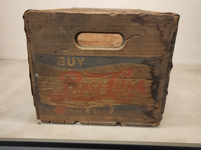 U6 Pepsi Vintage Soda Crate Panel