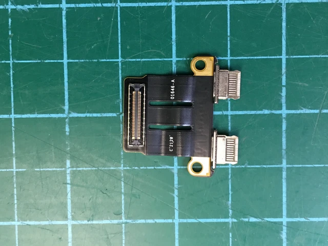 Apple MacBook Pro A2159 2019 A2289 2020  DC Jack I/O USB-C Board 01646-A