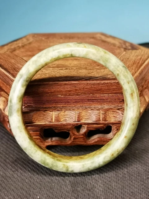 Elegant Old Stone/jade Hand-carved Ancient Royal Bracelet F10