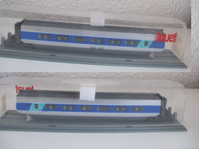 Voitures Voyageurs TGV Atlantique SNCF - Jouef échelle HO - 1ère Et 2ème Classe - Occasion