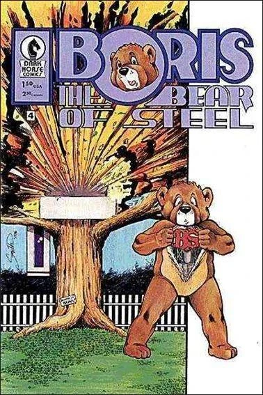 Boris The Bear Of Steel #4 - Dark Horse - 1986