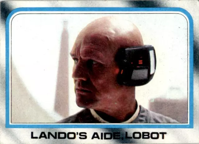 1980 Topps Star Wars The Empire Strikes Back #194 Lando's Aide Lobot VG-EX
