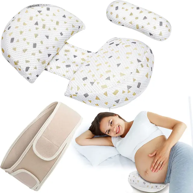 Pregnancy Pillows for Sleeping Wedge Soft Pregnancy Body Pillow Adjustable Mater