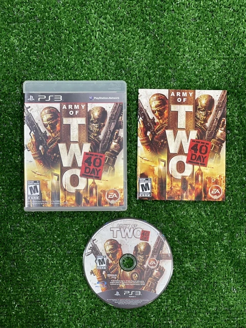 Army of Two: The 40th Day (Sony PlayStation 3, 2010)Used/ Book included