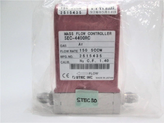 HORIBA STEC Mass Flow Controller SEC-4400RC Actual working parts