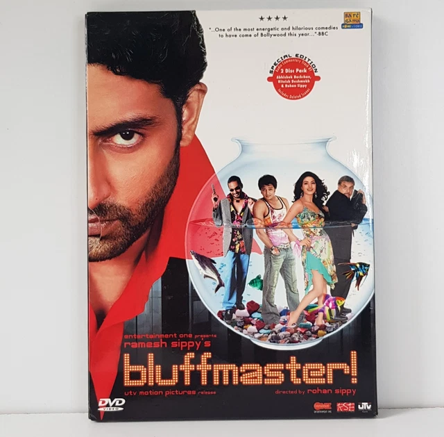 BLUFFMASTER 2 DISC Special Edition DVD Bollywood Movie Priyanka Chopra ...