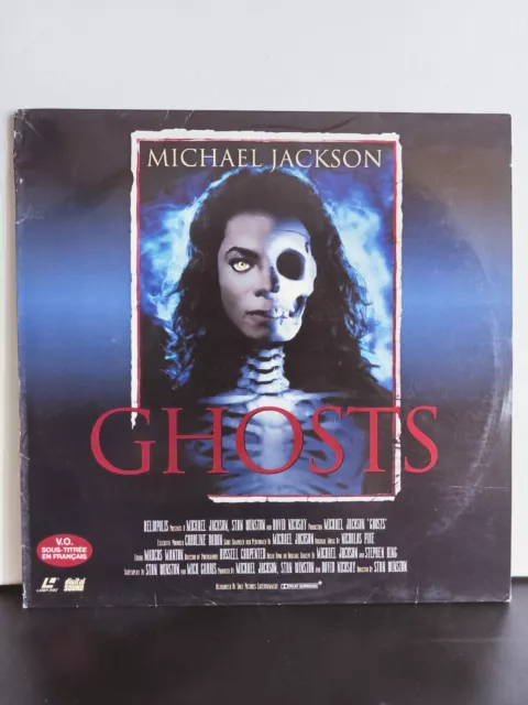 Laserdisc Michael Jackson - Ghosts