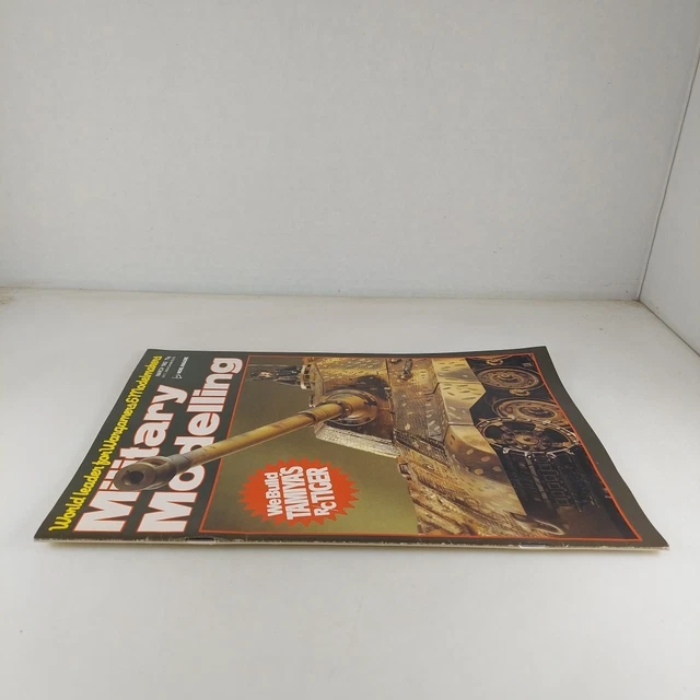 MILITARY MODELLING MAGAZINE Mar 1982 Tamiya R/C Tiger, WWI Formation ...