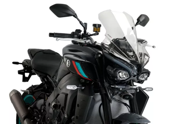 Puig Cupolino Naked N.g. Touring Yamaha Mt-10 2023 Trasparente