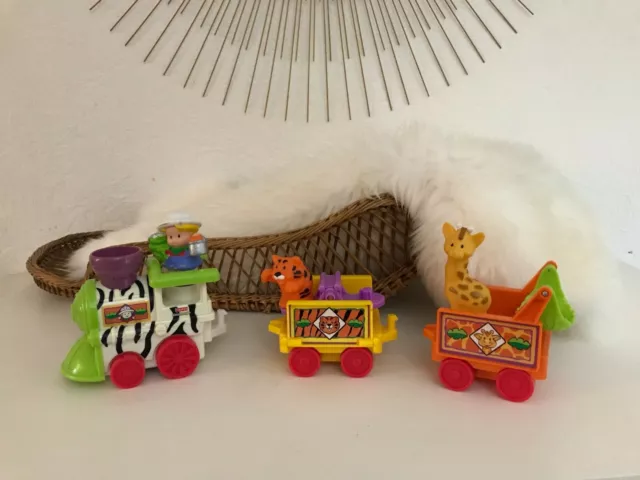 🦄 Jouet 1er Age Le Train Musical du Zoo Fisher Price Little People