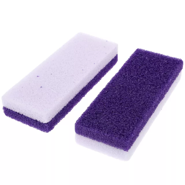 2pcs PUMICE SPONGES Block Callus Exfoliate Foot Care Remove Hard Dead Skin