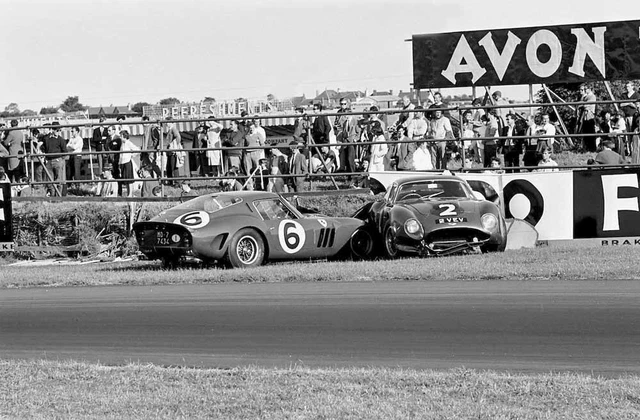 John Surtees & Jim Clark, 1962 RAC Tourist Trophy, Goodwood, A3 Photo
