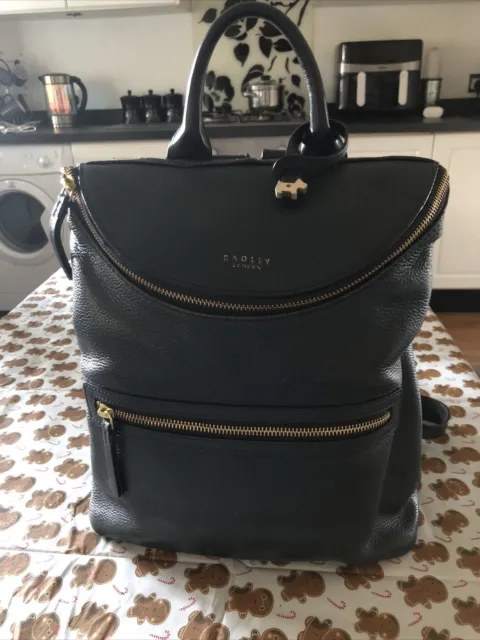RADLEY London Heirloom Place - Leather FlapoverBackpack - QVC.com