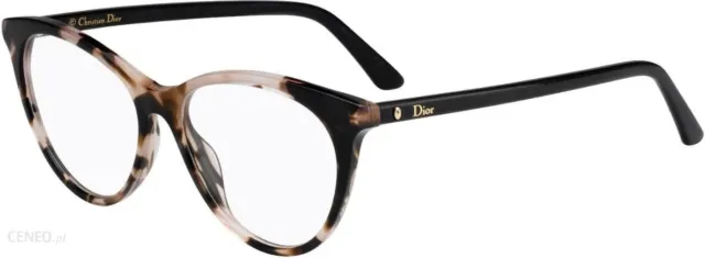CHRISTIAN DIOR MONTAIGNE n57 HT8 Havana Brille Glasses Eyeglasses Frames 50-15