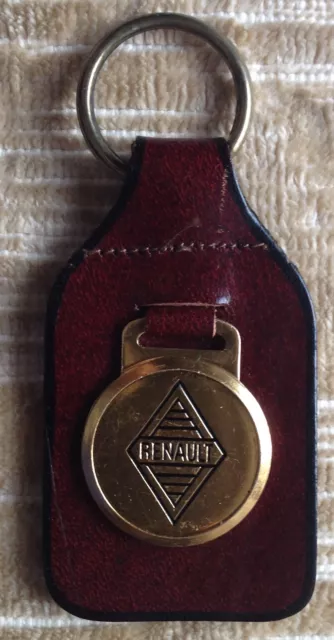 Renault portachiavi keychain porte-clès keyring, vintage fine anni '60.