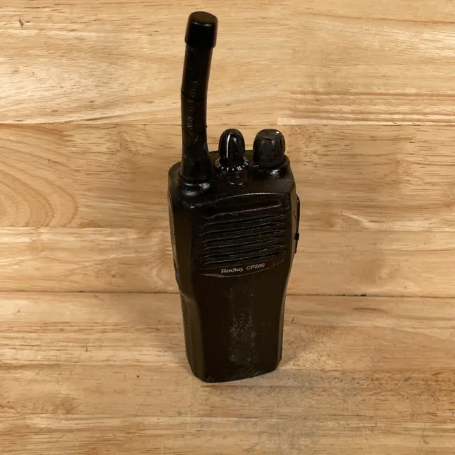 Motorola Radius CP200 Black Handheld Wireless Two-Way Radio Walkie Talkie