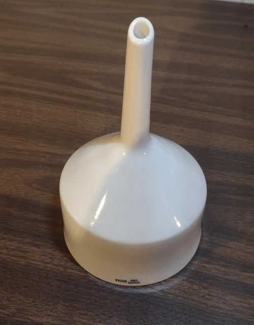 Coors U.S.A 60244 Porcelain Lab Glassware Filter Funnel Strainer 5" W X 8" Tall