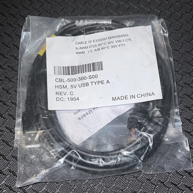 Brand New Honeywell Scanner Cable USB (CBL-500-300-S00)