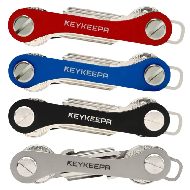 Keykeepa Classic Key Organizer Schlüssel Manager Metall Schlüsseletui Anhänger