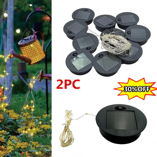 Solar String Light Replacement 2X GARDEN SOLAR Replacement LED Light Box With String lights For ...