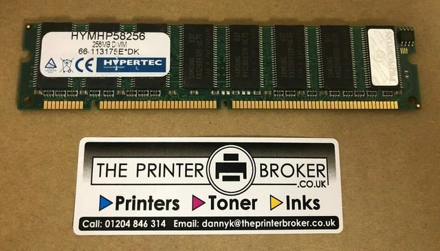 Keystron 256MB 100-Pin DDR SODIMM Memory RAM For HP LaserJet Printers Q2627A