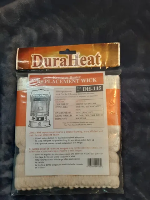 NEW SEALED Kerosene Heater Replacement Wick DuraHeat DH-145