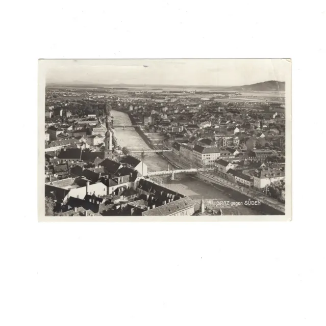AK Ansichtskarte Graz gegen Süden - 1932