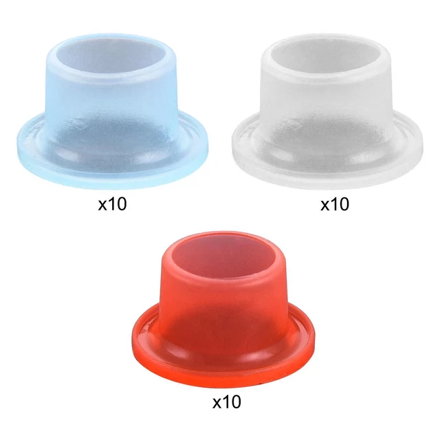 20 Joints En Silicone Pour Bocaux Mason - 10x70mm + 10x85mm - Étanches, Réutilisables, Qualité Alimentaire - Conservation Confiture, Légumes