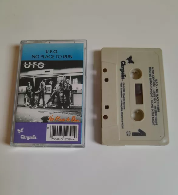 Ufo No Place To Run Cassette Tape Chrysalis 1980