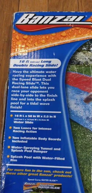 Banzai Speed Blast Dual Racing Slide 3