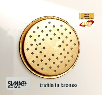 Simac PASTAMATIC SIMAC 700 1000 1400 TRAFILA IN BRONZO SFOGLIA 