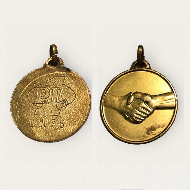 Médaille Sportive Vintage - Course à Pied - Objet Collection Ancien