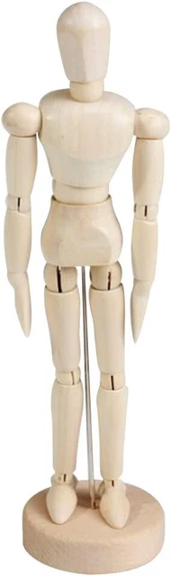 Classic Wooden Figure Model Human Art Mannequin Manikins for Artists sketch 14cm