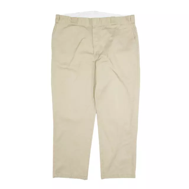 DICKIES 874 Utility pantaloni dritti beige cachi regolari da uomo W40 L30