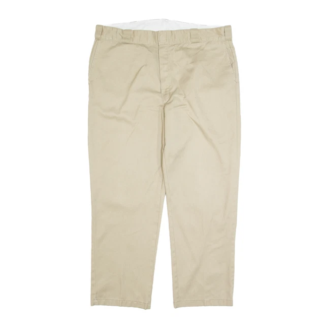 DICKIES 874 Utility pantaloni dritti beige cachi regolari da uomo W40 L30