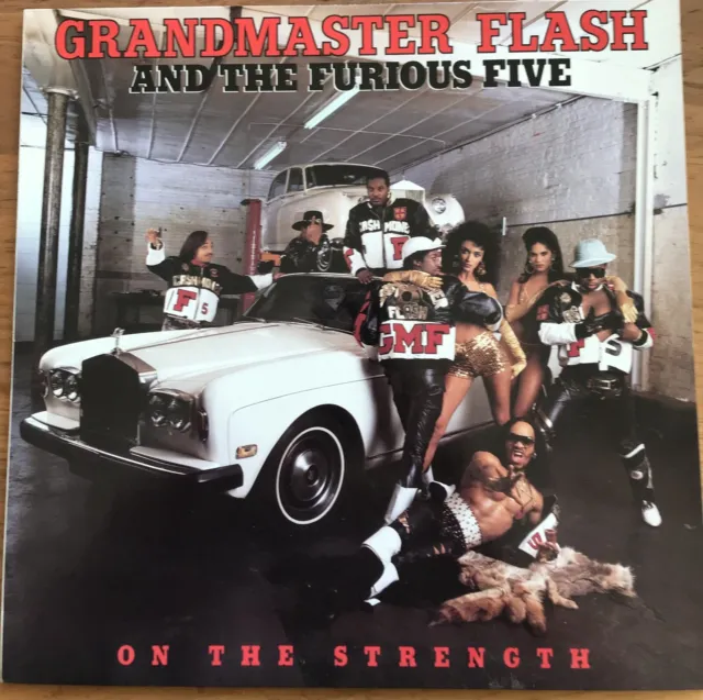 grandmaster flash and the furious five / On the Strength - Electra 960 769-1