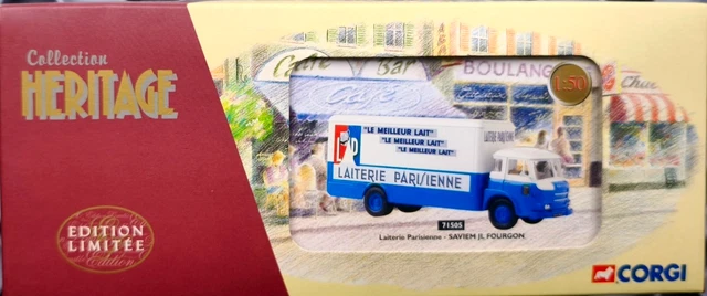 1/50 CORGI COLLECTION Heritage N° 73001 Fourgon L'alsacienne Berliet
